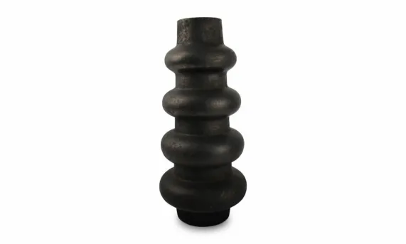 Vaas 22 x 49 cm Anthracite Tubo