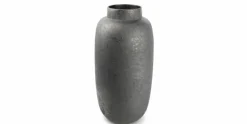 Vaas 23,5 x 49,5 cm Antraciet Bullet