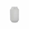Vaas 15 x 25 cm Matte White Ribble