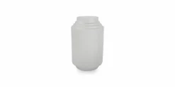 Vaas 15 x 25 cm Matte White Ribble