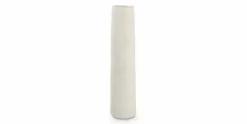 Vaas 10 x 40 cm Wit Cone
