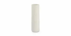 Vaas 10 x 30 cm Wit Cone