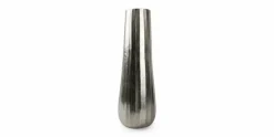 Vaas 18 x 50 cm Zilver Duro