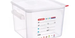 Vershouddoos maataanduiding 12L met deksel Araven
