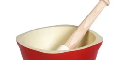 Vijzel en stamper 14 cm Emile Henry