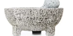 Vijzel met stamper graniet 20 cm Cosy&Trendy
