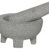 Vijzel met stamper graniet 10 cm Cosy&Trendy