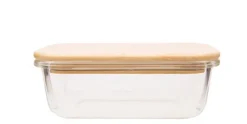 Voorraaddoos met bamboo deksel 370 ml