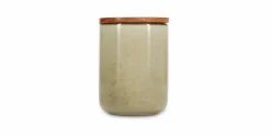 Voorraadpot 12 cm x 15 cm Meridian Ivoor