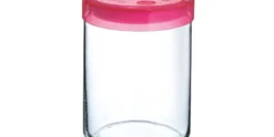 Voorraadpot met deksel 1 L Framboise