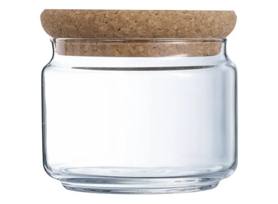 Voorraadpot met kurken deksel 0,5 L Durable