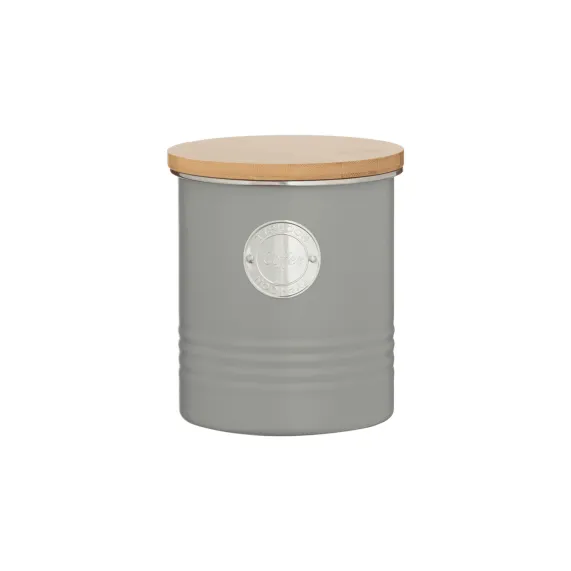 Voorraadpot set 3-delig Living Grijs