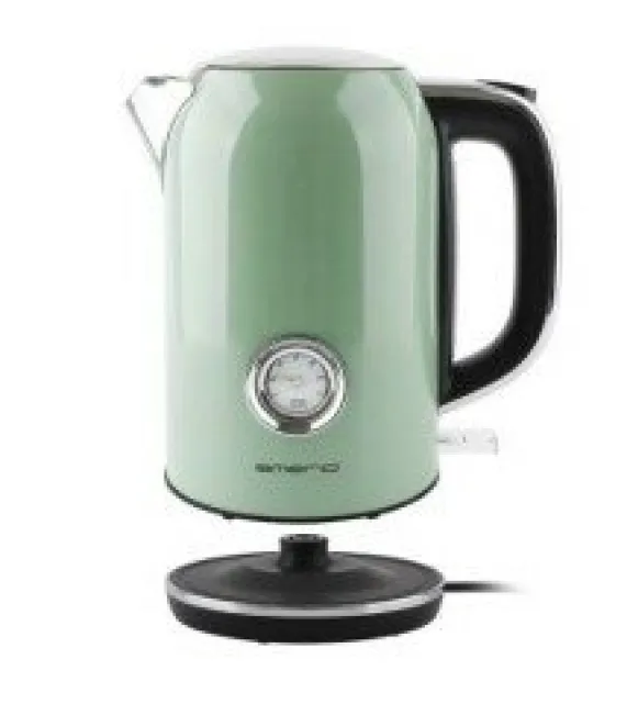 Waterkoker 1,7 liter Retro Groen Emerio