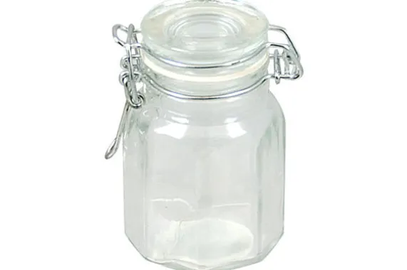 Weckpotje mini met clip 10 cl
