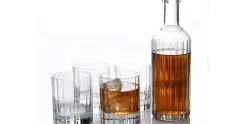 Whiskey set karaf en tumblers Bach