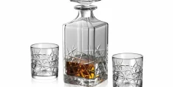 Whisky set karaf met 2 glazen Tense Bond