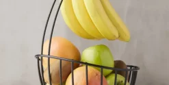 Wire bananenhouder en fruitmand