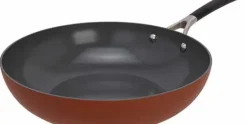 Wok 28 cm Cerapro terracotta