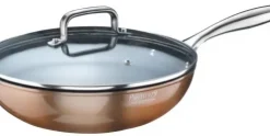 Wokpan met deksel 28 cm Pinti Materic